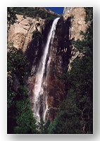 Bridevail Falls Yosemite