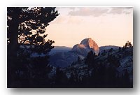 Half Dome from Tioga Pass