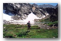 Sandie at Gem Lakes