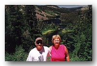 Dan and Sonia at Twin Lakes