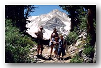 Family folks on trail