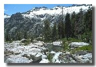 Mountains above Canyon Lakes